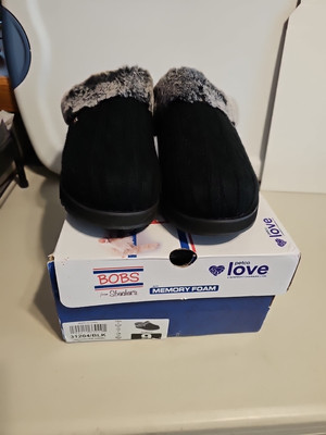 Skechers Bobs Keepsakes Ice Angel Black Size 9-image