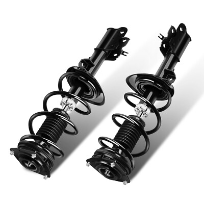 For Nissan Rogue Select 2014-2015 Front Pair Shocks Struts & Coil Spring Set-image