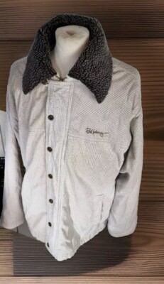 Billabong Corduroy Jacket  Rare Oversized Thick Vintage Surfers Snowboard UK L-image