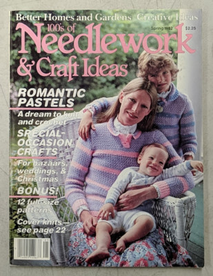 100s of Needlework & Craft Ideas Better Homes & Gardens Spring 1982 Crochet Knit-image
