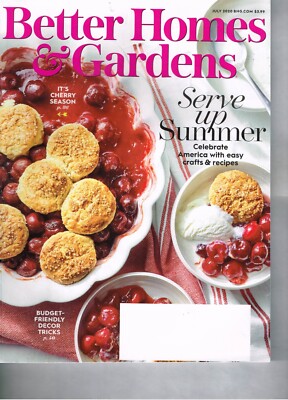 Better Homes and Gardens Magazine July 2020-image