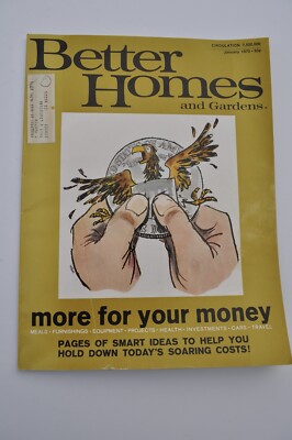 Vintage January 1970 Better Homes & Gardens Magazine, More for your Money-image