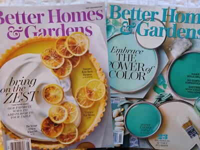 Better Homes & Garden Magazine Lot Of 2-image