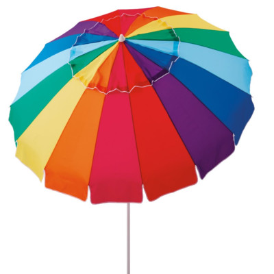 Mainstays MSS036125566006 Beach Umbrella - Red-image