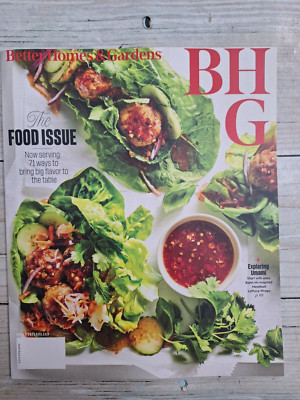 Better Homes & Gardens BHG The Food Issue March 2025 Magazine Free Shipping-image