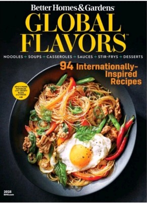 Global Flavors- Better Homes & Gardens Magazine- BRAND NEW-image