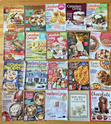 Canadian Living, Taste of Home, BH&G, and more Magazines - Lot of 20-image
