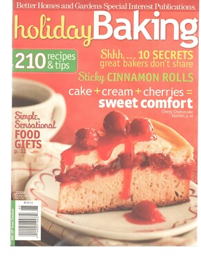 Holiday Baking, Better Homes and Gardens Special Interest Publications 2009-image