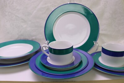 Pier 1 Imports Two Tone Dinnerware Mix and Match Pick One or More 92024 92025-image