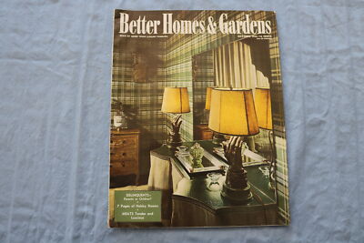 1944 OCTOBER BETTER HOMES & GARDENS MAGAZINE- PHOTOS, STORIES & ADS - SP 4785P-image