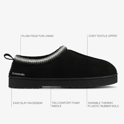 Dakine Men's Tamarack Indoor Outdoor Cozy Memory Foam Comfort Slipper-Size 11-12-image