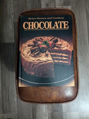 Chocolate Hardcover Better Homes And Garden 1984 1st Edition Recipes Cookbook-image