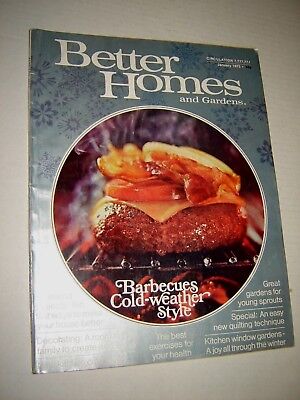 January 1975 BETTER HOMES AND GARDENS MAGAZINE 1970'S ERA-image