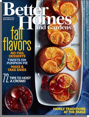Better Homes and Gardens - 2015, November - Fall Flavors, Tips To Host a Crowd-image