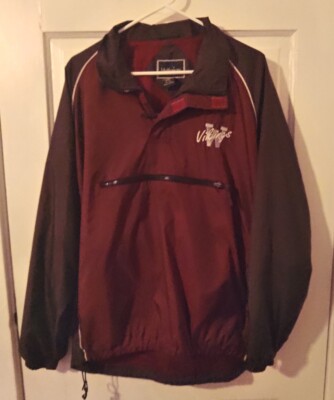Rare Vintage Holloway Quarter Zip Wind Breaker size large-image