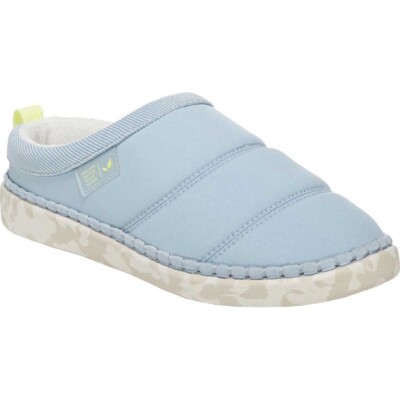 Women's Dr. Scholl's Cozy Vibes Mule Dream Blue Fabric 9M-image