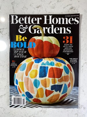Better Homes and Gardens Magazine - October 2020 - Spice Up Your Fall Routine-image