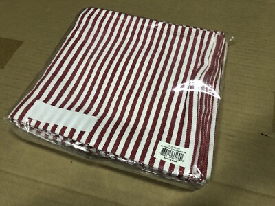 Design Imports Peppermint Stripe Napkin 6 Pack 20” x 20”-image