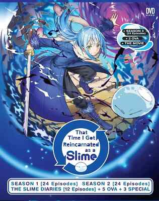 That Time I Got Reincarnated As A Slime Season 1-3 Complete DVD [English Dub]-image