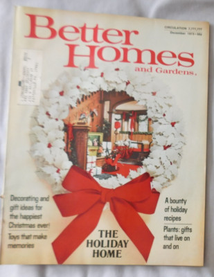 December 1973 Better Homes Magazine Vg-image