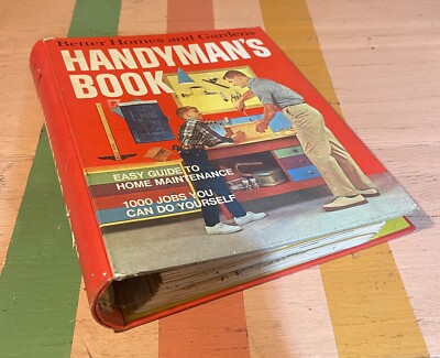 Better Homes and Gardens Handyman s Book Guide DIY house Hardcover-image