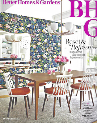 Better Homes & Gardens Magazine January February 2025 Issue Reset & Refresh-image