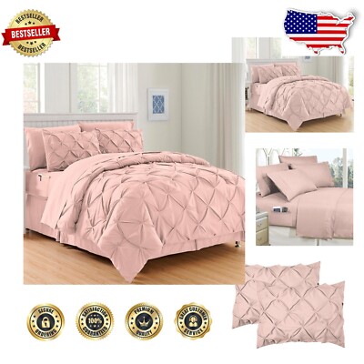 Ultimate Twin/Twin XL Cozy 8-Piece Bed-in-a-Bag Comforter Set - Soft Microfiber-image