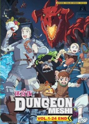 DVD Anime Dungeon Meshi Complete Series (1-24 End) English Dub, All Region-image