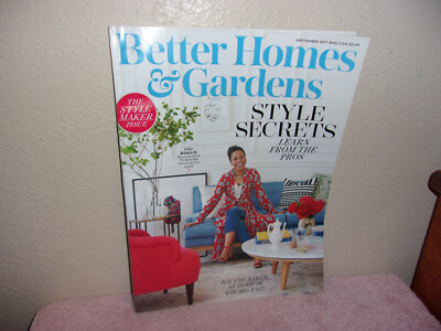 BETTER HOMES & GARDENS  MAGAZINE.
