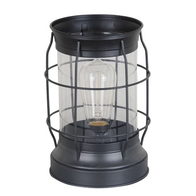 Better Homes & Gardens Modern Bronze Metal & Glass Edison Lantern 9