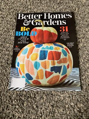 Better homes & Gardens Magazine October 2020 nice!-image