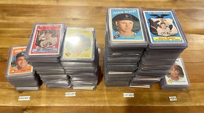 1959 Topps Baseball Cards 201-400 (P-NM) - You Pick - Complete Your Set-image