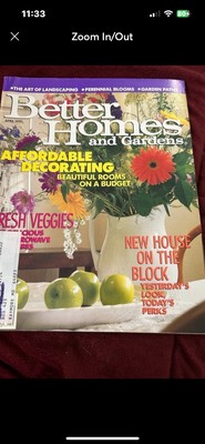 Vintage Better Homes and Gardens Magazine April 1990-image