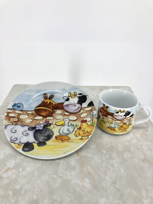 J&S Imports Farm Animal Cup And Mug - European Design-image