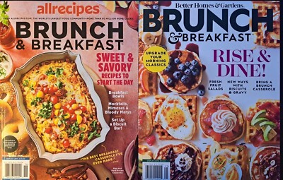 Brunch & Breakfast/ Better Homes & Gardens Magazine Set Of 2-image