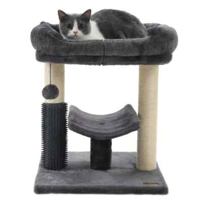 Cozy Comfort FluffyDream Cat Tree Tower with Cozy Perch-image