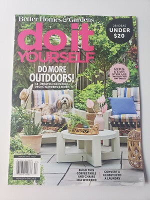 Better Homes & Gardens Do It Yourself June 2021 Magazine Do More Outdoors Quick-image