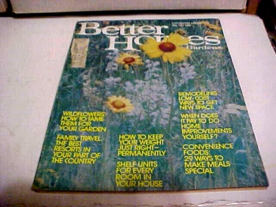 MAY 1975  BETTER HOMES & GARDENS MAGAZINE 70'S  -image