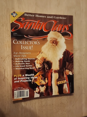 Better Homes &  Gardens Magazine December 1999 Santa Claus b24:6873-image