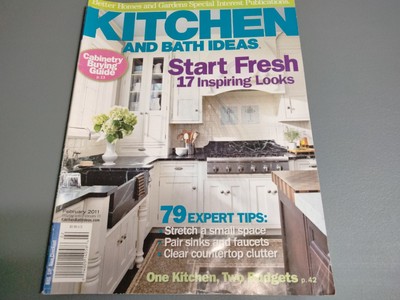 Better Homes and Gardens Kitchen and Bath Ideas Magazine February 2011-image