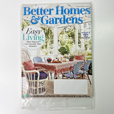Better Homes & Gardens Magazine June 2019 Easy Living Issue Food Lifestyle-image