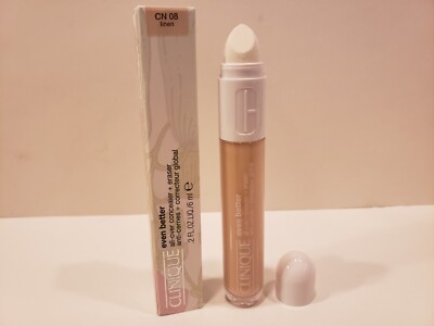 Clinique- Even Better All Over Concealer + Eraser - CN 08 Linen -0.2Oz-NIB-image