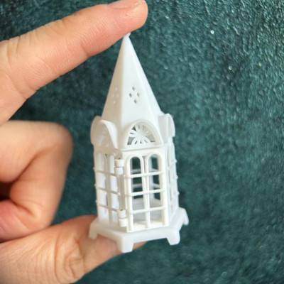 1/12 Scale Dollhouse Miniatures Accessories Vintage House Wind Lantern Ornaments-image