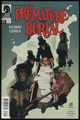 Edgar Allan Poe's The Premature Burial One-Shot Comic Richard Corben art Horror -image