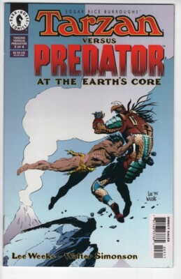 Tarzan Versus Predator At The Earths Core #3 comic book Edgar Rice Burroughs-image