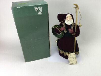 NEW Santa Claus Tree Topper Midwest Importers Lynn Haney Collection 15