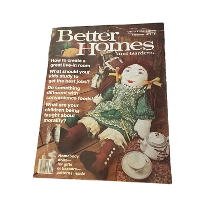 Better Homes and Gardens, September 1978: Homebody Dolls-image