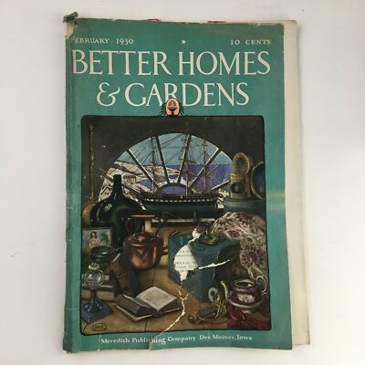 Better Homes & Gardens February 1930 A House That Earns Its Keep at New England-image
