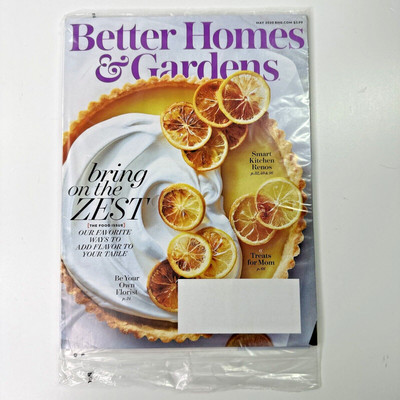 Better Homes & Gardens Magazine May 2020 Bring on the Zest Issue Food Lifestyle-image