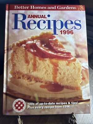 Better Homes and Gardens Annual Recipes 1996 - Hardcover -LIKE NEW-image